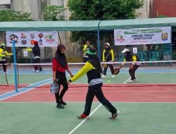 Dispora Kaltim Kenalkan Olahraga Pickleball ke Kalangan Pelajar