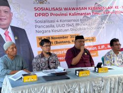 Anggota DPRD Kaltim Agusriansyah Ridwan Gelar Sosialisasi Wawasan Kebangsaan di Sanggata